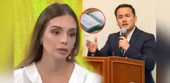 Camila Ganoza revela que Richard Acuña le dio una Biblia como primer regalo: “Nos íbamos a rezar” Camila Ganoza revela que Richard Acuña le dio una Biblia como primer regalo: “Nos íbamos a rezar”