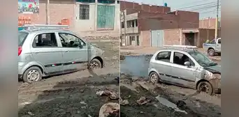 Colapso de desagüe permitió captura de chofer ebrio que ocasionó accidente en Chiclayo Colapso de desagüe permitió captura de chofer ebrio que ocasionó accidente en Chiclayo