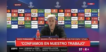"Miedo no, respeto sí": las palabras de Enzo Fernández a horas de enfrentar al Real Madrid "Miedo no, respeto sí": las palabras de Enzo Fernández a horas de enfrentar al Real Madrid