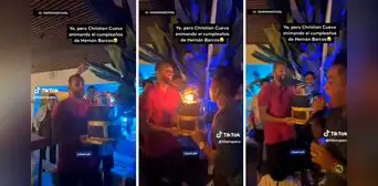 Christian Cueva la rompió como animador en el cumpleaños de Barcos: "¡Queremos seguir bailando!" Christian Cueva la rompió como animador en el cumpleaños de Barcos: "¡Queremos seguir bailando!"