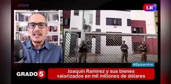 "Grado 5": Joaquín Ramírez habría lavado más de 180 millones de dólares "Grado 5": Joaquín Ramírez habría lavado más de 180 millones de dólares