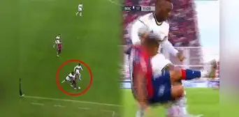 ¡Se picó Luis Advíncula! Jugador de San Lorenzo le metió una huacha y 'Bolt' lo tumbó duramente ¡Se picó Luis Advíncula! Jugador de San Lorenzo le metió una huacha y 'Bolt' lo tumbó duramente