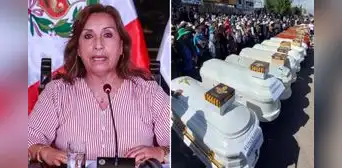 Dina Boluarte anunció apoyo económico para familiares de fallecidos y heridos en protestas de Puno Dina Boluarte anunció apoyo económico para familiares de fallecidos y heridos en protestas de Puno