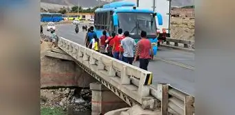 La Libertad: exigen puentes peatonales a MTC para Virú y Chao