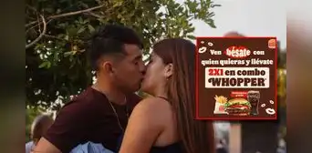 Burger King Perú lanza promoción por el Día del Beso: "2x1 por besarte con quien quieras" Burger King Perú lanza promoción por el Día del Beso: "2x1 por besarte con quien quieras"