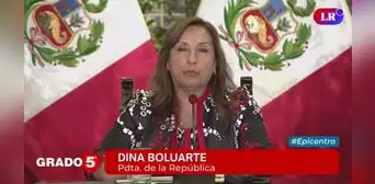 'Grado 5': Boluarte responde a comunicado de Fuerza Popular sobre caso Joaquín Ramírez 'Grado 5': Boluarte responde a comunicado de Fuerza Popular sobre caso Joaquín Ramírez
