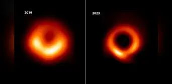 Un abismo del tamaño del sistema solar: revelan la imagen más nítida de un agujero negro Un abismo del tamaño del sistema solar: revelan la imagen más nítida de un agujero negro