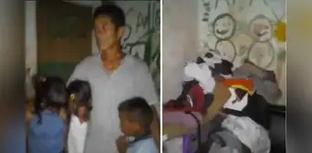 Padre a cargo de 6 niños lamenta la muerte de uno por comer basura: "No tengo qué darles"
