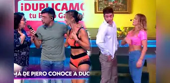 Mamá de Piero Arenas le reclama a Ducelia por tirarle cachetadón a su hijo: "Me dolió más a mí"