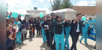 Llegan a Juliaca restos de enfermera víctima de violación grupal y feminicidio
