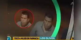 Los Olivos: cámaras captaron rostro de sujeto que agredió sexualmente a una mujer en farmacia Los Olivos: cámaras captaron rostro de sujeto que agredió sexualmente a una mujer en farmacia