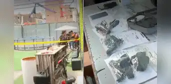 Con piscina, gras sintético y TV plasma: PNP ingresó a búnker de delincuentes en el Centro de Lima Con piscina, gras sintético y TV plasma: PNP ingresó a búnker de delincuentes en el Centro de Lima
