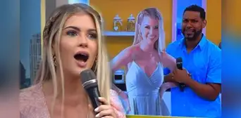 Brunella reaparece en redes y se burla de figura de cartón que la reemplazó en "América hoy" Brunella reaparece en redes y se burla de figura de cartón que la reemplazó en "América hoy"