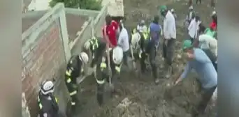 Huaral: rescatistas realizan búsqueda de mascotas atrapadas tras deslizamiento en La Perla Huaral: rescatistas realizan búsqueda de mascotas atrapadas tras deslizamiento en La Perla