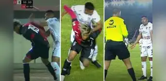 Paolo Hurtado golpeó a Reyna, le insultó, vio la roja y no quiso dejar la cancha Paolo Hurtado golpeó a Reyna, le insultó, vio la roja y no quiso dejar la cancha
