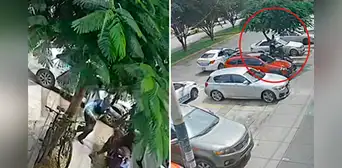 Surco: captan videos del momento del ataque de delincuente contra sereno que sigue en UCI Surco: captan videos del momento del ataque de delincuente contra sereno que sigue en UCI