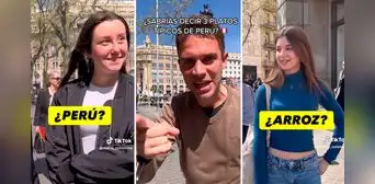 Español pregunta platos típicos del Perú a extranjeros, pero no conocen: "Lo que se pierden"