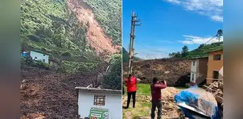 Reportero que transmitía deslizamiento en Huaral logró rescatar a un niño Reportero que transmitía deslizamiento en Huaral logró rescatar a un niño