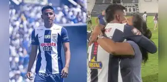 Nicolás Amasifuén debutó con Alianza Lima y su mamá rompe en llanto al abrazarlo tras el partido