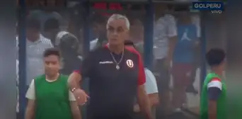 Lo desairó: Fossati se acercó a saludar a Comizzo, pero este se fue apenas acabó el partido Lo desairó: Fossati se acercó a saludar a Comizzo, pero este se fue apenas acabó el partido