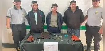Dictan prisión preventiva para comuneros que portaron armas para detener a presunto ladrón en Huánuco Dictan prisión preventiva para comuneros que portaron armas para detener a presunto ladrón en Huánuco