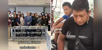 Joven agradece a su papá por pagar su carrera de Derecho trabajando de vendedor ambulante: "Merece el cielo" Joven agradece a su papá por pagar su carrera de Derecho trabajando de vendedor ambulante: "Merece el cielo"