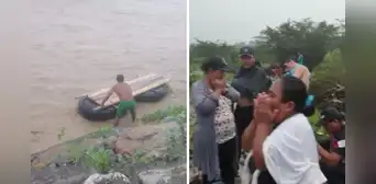 Hombre rescata a 13 personas atrapadas en medio de ríos de Piura: "Héroe sin capa"