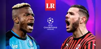 ¿Cuándo juegan Napoli vs. AC Milan EN VIVO por los cuartos de final de la Champions League?