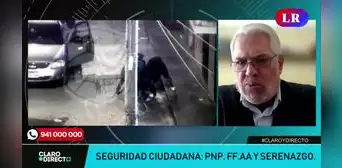 Gino Costa sobre apoyo de militares en las calles: "La Fuerza Armada está menos preparada que la Policía" Gino Costa sobre apoyo de militares en las calles: "La Fuerza Armada está menos preparada que la Policía"