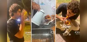 Español prueba picarones por primera vez y su reacción sorprende: "Es delicioso"