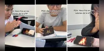 Estudiantes de la UTP usan la tecnología para no pasar frío en sus salones: “Ya quemaron” Estudiantes de la UTP usan la tecnología para no pasar frío en sus salones: “Ya quemaron”
