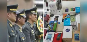 Denuncian que 4 policías robaron 136 celulares durante supuesta intervención en Arequipa
