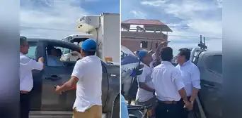 Ciudadanos rechazan y llaman ‘mentiroso’ a congresista de Fuerza Popular en Tumbes Ciudadanos rechazan y llaman ‘mentiroso’ a congresista de Fuerza Popular en Tumbes