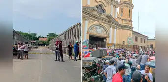 Paro en el norte: protestas en Tumbes y Piura registraron toma de puentes y carreteras Paro en el norte: protestas en Tumbes y Piura registraron toma de puentes y carreteras