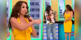 Janet revela que productor de "América hoy" la obliga a ir con vestidos: "Solo puedo venir así"