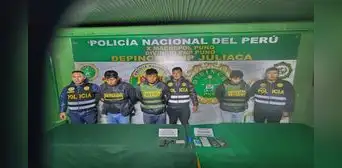 Detienen a 3 delincuentes que secuestraron a joven de 22 años en Juliaca Detienen a 3 delincuentes que secuestraron a joven de 22 años en Juliaca