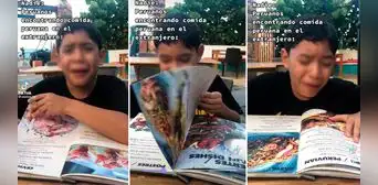 Niño se emociona al encontrar comida peruana en el extranjero: “Me ha pasado”
