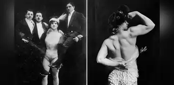 Lady Hércules: la increíble historia de la mujer que podía alzar a varios hombres con una mano Lady Hércules: la increíble historia de la mujer que podía alzar a varios hombres con una mano