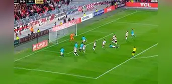 Con cabezazo, Da Silva anota el primero de Sporting Cristal y silencia el Monumental de Argentina