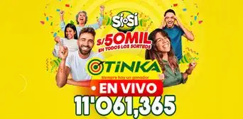 Resultados de La Tinka del 19 de abril de 2023: mira números ganadores y cómo fue el sorteo | VIDEO