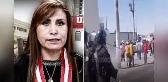 Ciudadanos tiraron piedras y rechazaron presencia de la fiscal de la Nación en Moquegua y Tacna Ciudadanos tiraron piedras y rechazaron presencia de la fiscal de la Nación en Moquegua y Tacna