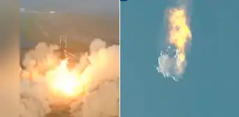 Starship: explota el cohete de Elon Musk y SpaceX minutos después de despegar Starship: explota el cohete de Elon Musk y SpaceX minutos después de despegar