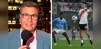 Osores 'dispara' contra Cristal tras caer ante River: "Es un equipo cag***, sin alma, un técnico cobarde" Osores 'dispara' contra Cristal tras caer ante River: "Es un equipo cag***, sin alma, un técnico cobarde"