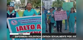 Enfermera que fue víctima de violación sexual por su colega hace 5 años aún espera justicia Enfermera que fue víctima de violación sexual por su colega hace 5 años aún espera justicia