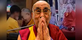 Dalái lama genera indignación tras la difusión de nuevo video tocando a niña