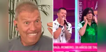 Raúl Romero y su peculiar reacción mientras Mario Hart cantaba en vivo