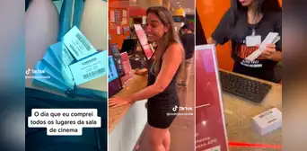 Profesora compra 200 entradas al cine y lleva a alumnos que nunca habían ido a una función