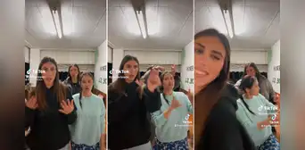 Bailaban para un video de TikTok y casualmente le quema el cabello a su amiga con el cigarro