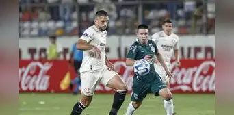 ¡Empate agónico! Universitario igualó 2-2 a Goiás con gol de Valera al último minuto
