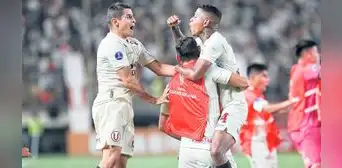 Copa Sudamericana: Universitario de Deportes logra empate con garra